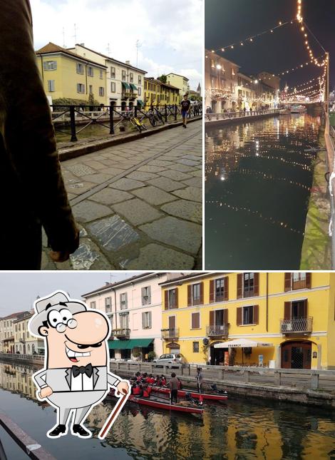 Gli esterni di La Locandina dei Navili