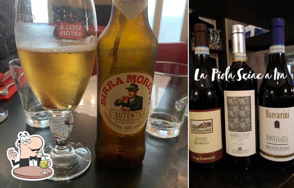 Prenez une boisson du menu