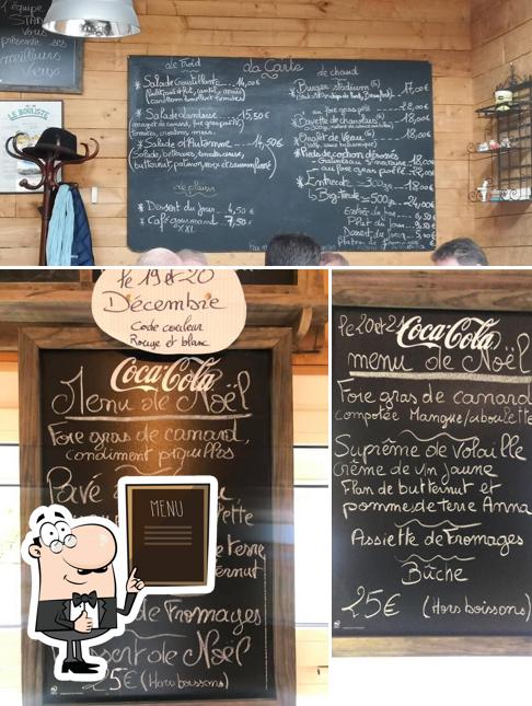 Découvrez le menu du jour sur le tableau