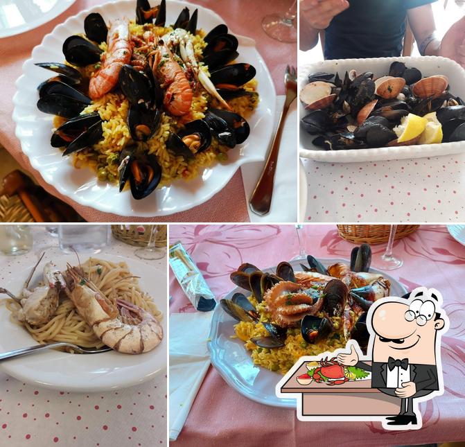 Prova la cucina di mare a Trattoria Pizzeria Da Butin