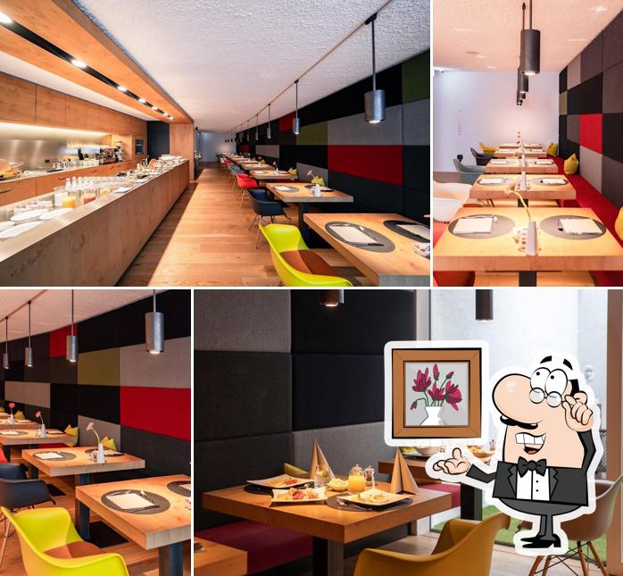 Gli interni di Soley Restaurant Fine food. Fine drinks