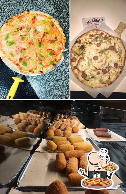 Bei ...da Mario - Pizzeria Rosticceria könnt ihr Pizza genießen