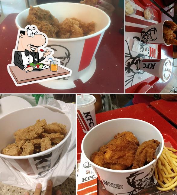 Comida em KFC