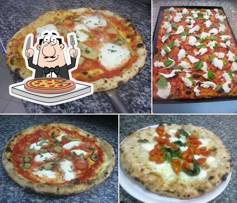 Scegli una pizza a pizzeria da tata