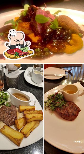 Order meat dishes at Rinaldis Restaurant Ltd