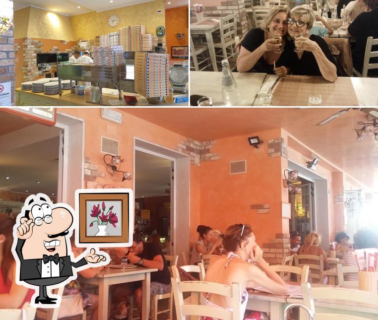 Gli interni di Bigoleria Pizzeria San Marco