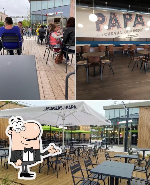 L'intérieur de Les Burgers de Papa