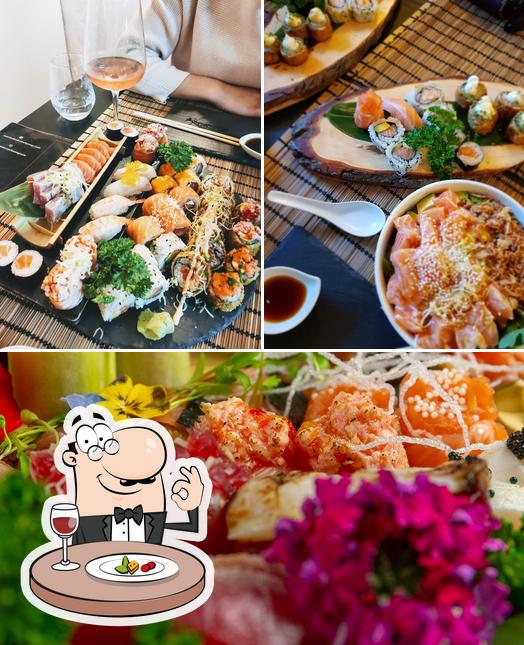 Platos en Restaurante Kyonagi Sushi