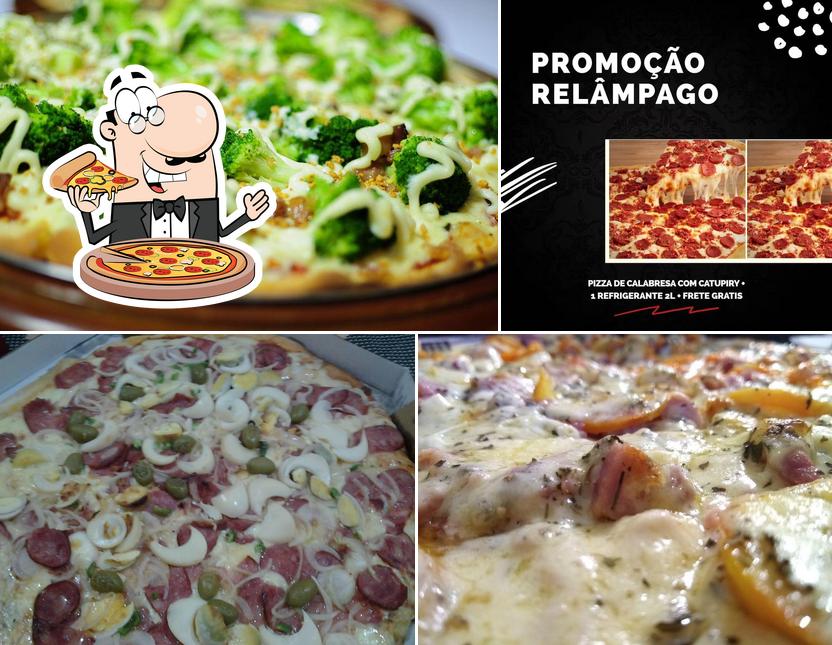 Escolha pizza no Dom Pizza