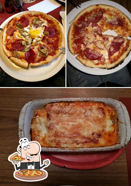 Probiert eine Pizza bei Pizzeria Capri