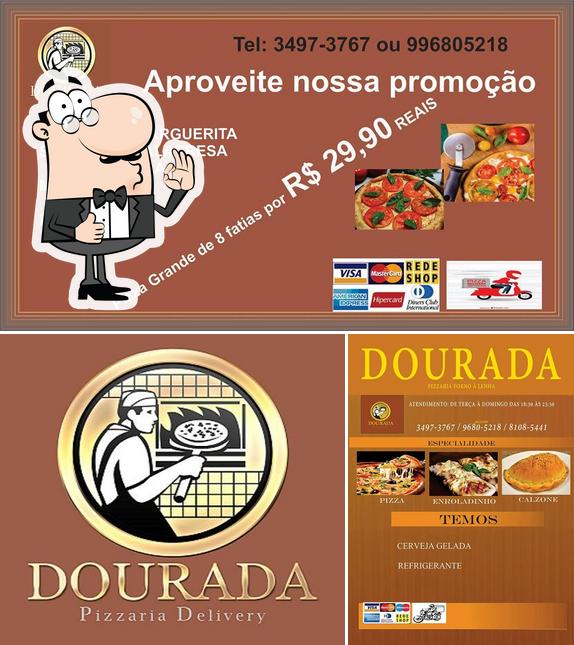 Here's a picture of Pizzaria Dourada