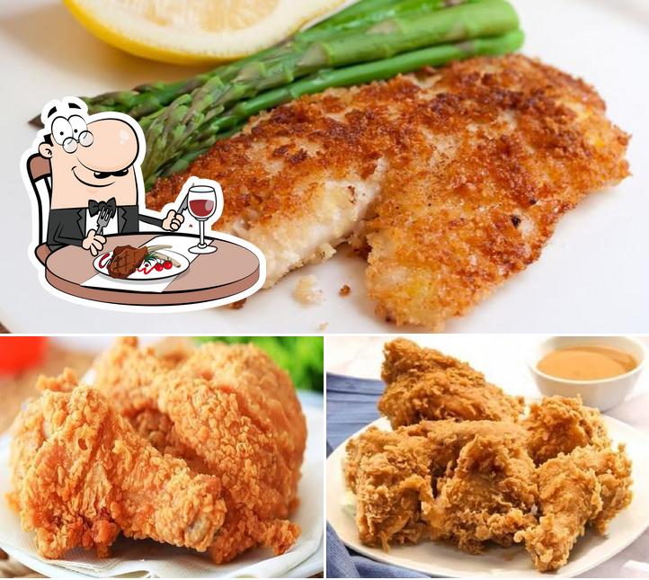 Order meat meals at Delicious Fried Chicken