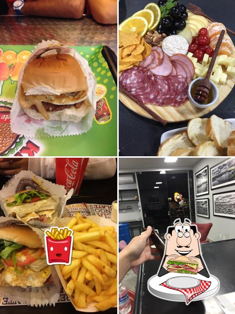 Clube sanduíches em King's Burguer