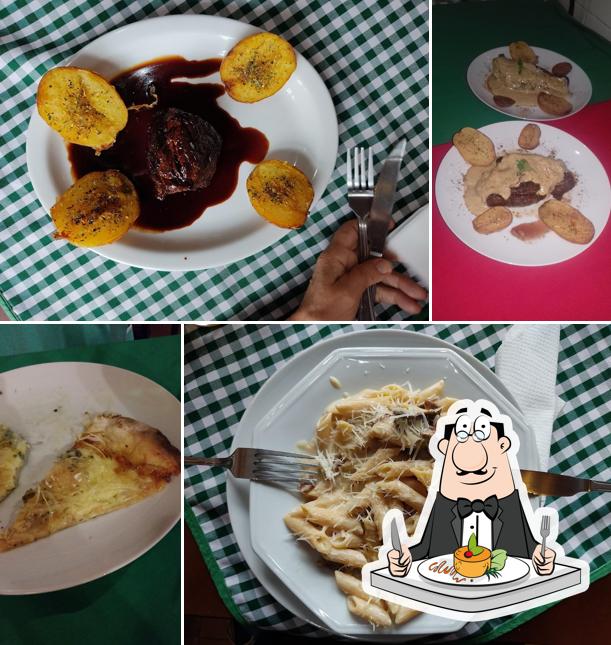 Comida em Cantina Don André