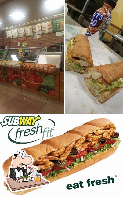 Nourriture à Subway