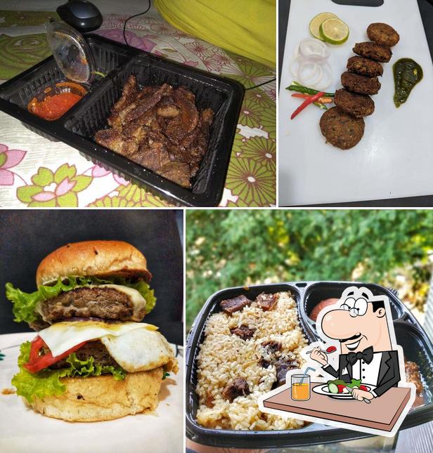 Meals at Fat J's Cookhouse
