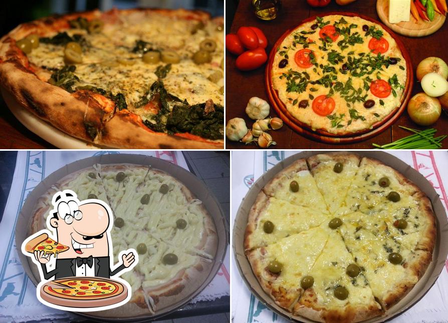 Peça pizza no Pizzaria Continentália