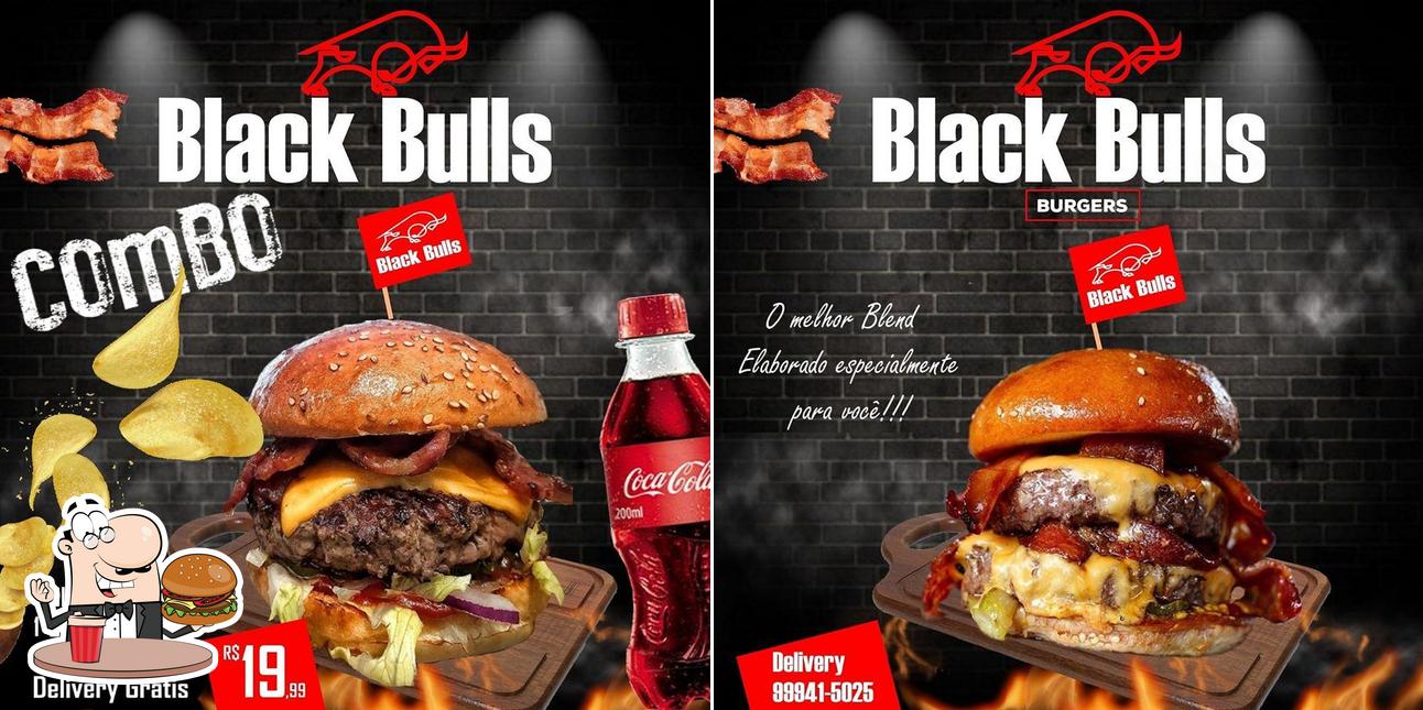 Os hambúrgueres do Black Bulls irão saciar diferentes gostos