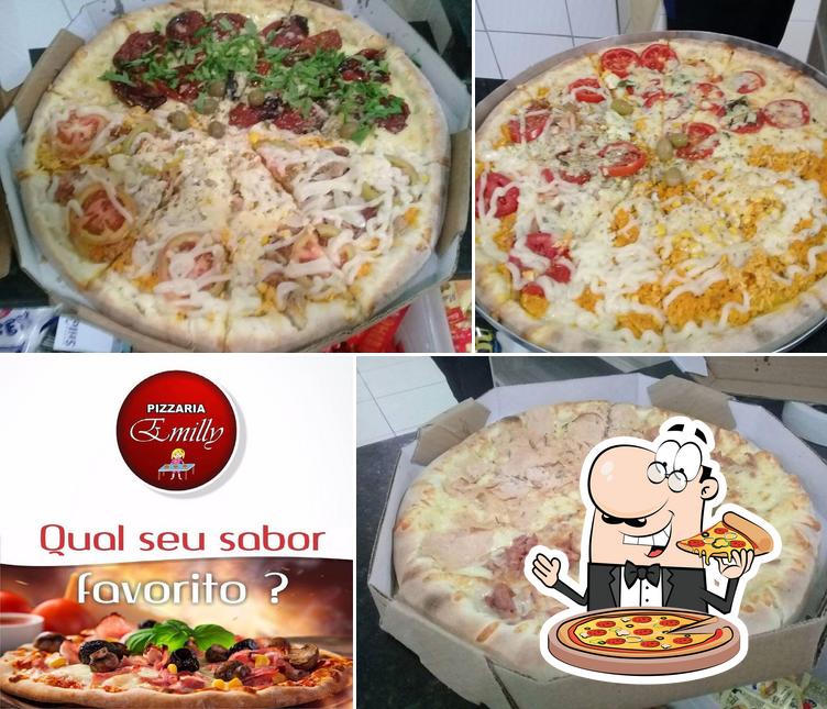 Peça pizza no Emilly Pizzaria - Rodizio