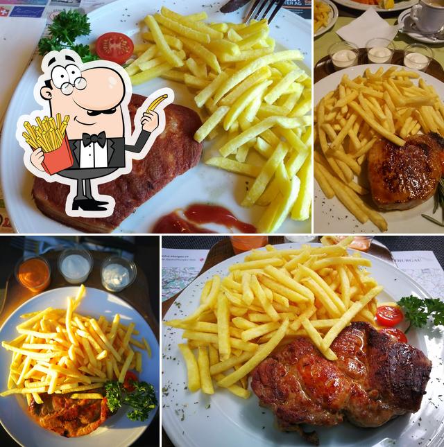 Ordina un piatto di chips a Rössli