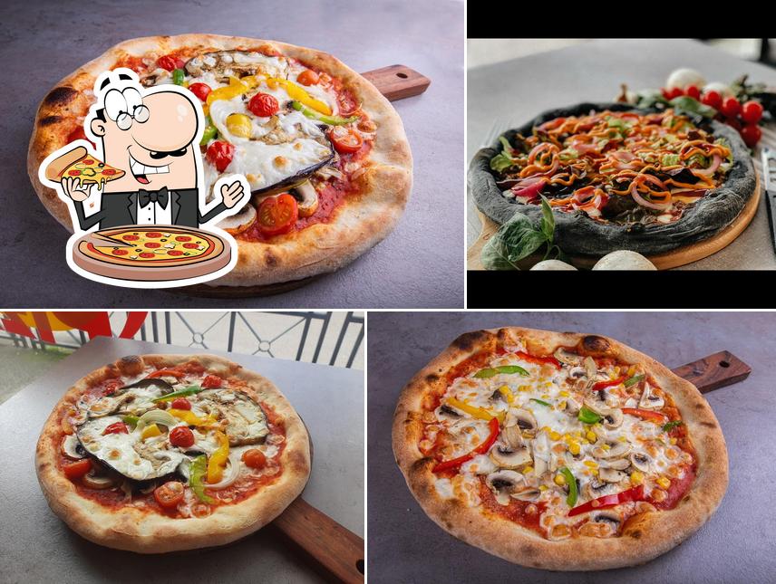 Prenez de nombreux genres de pizzas