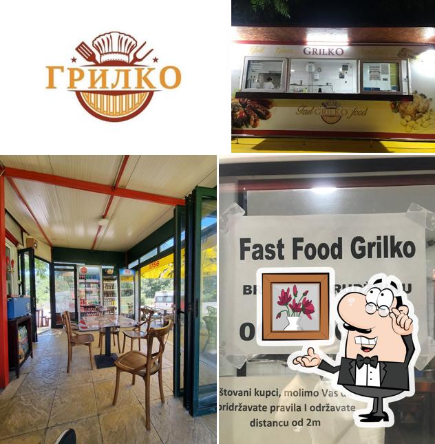 L'intérieur de Grilko Fast Food