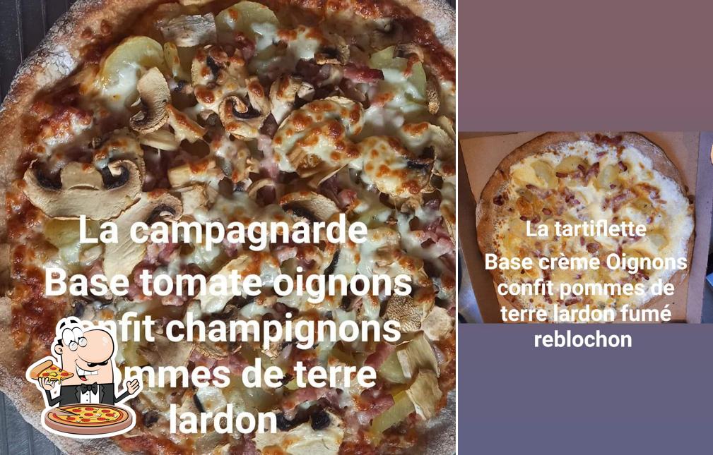 Choisissez des pizzas à Pizz'a Bud