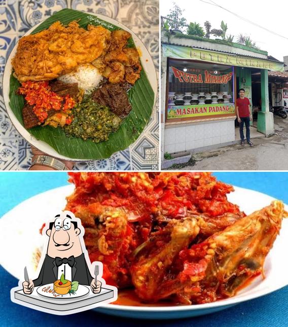 Еда и внешнее оформление в Rumah makan putra minang