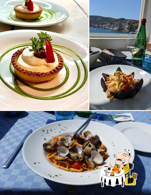 Platti al Ristorante Deus Neptunus Ischia