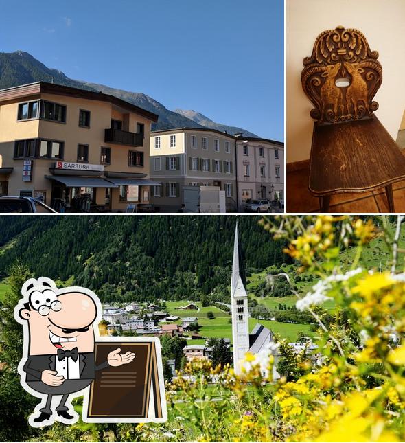 La foto della esterno e interni di Café Fümm
