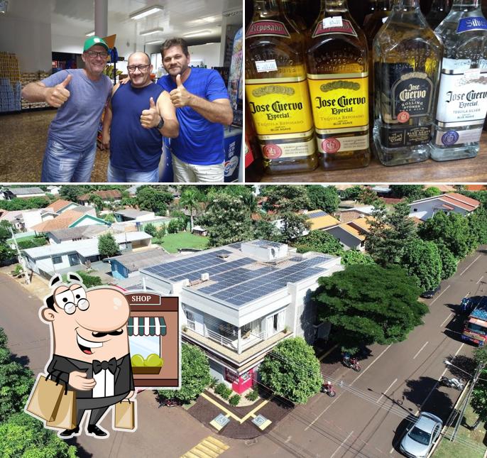 O exterior do Disk Gás e Bebidas do Raspinha