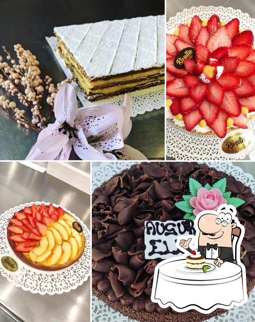 Pasticceria Caffetteria Rivolta propone un'ampia gamma di dessert