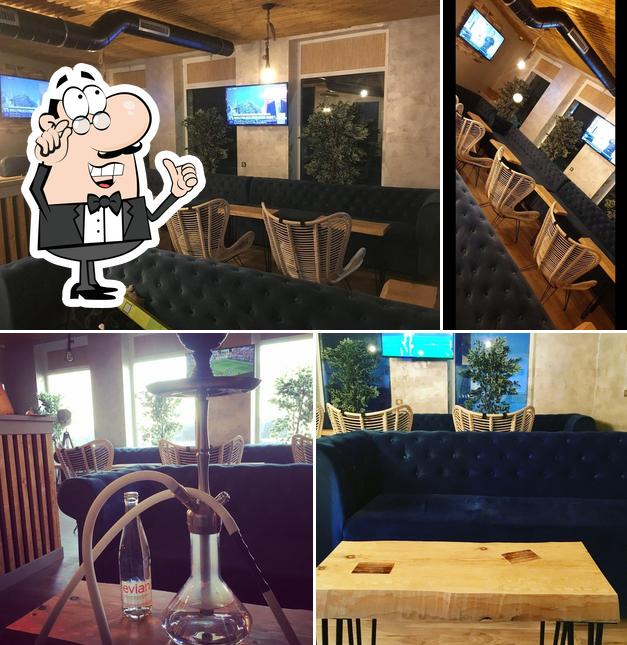 The interior of Woody’z Café