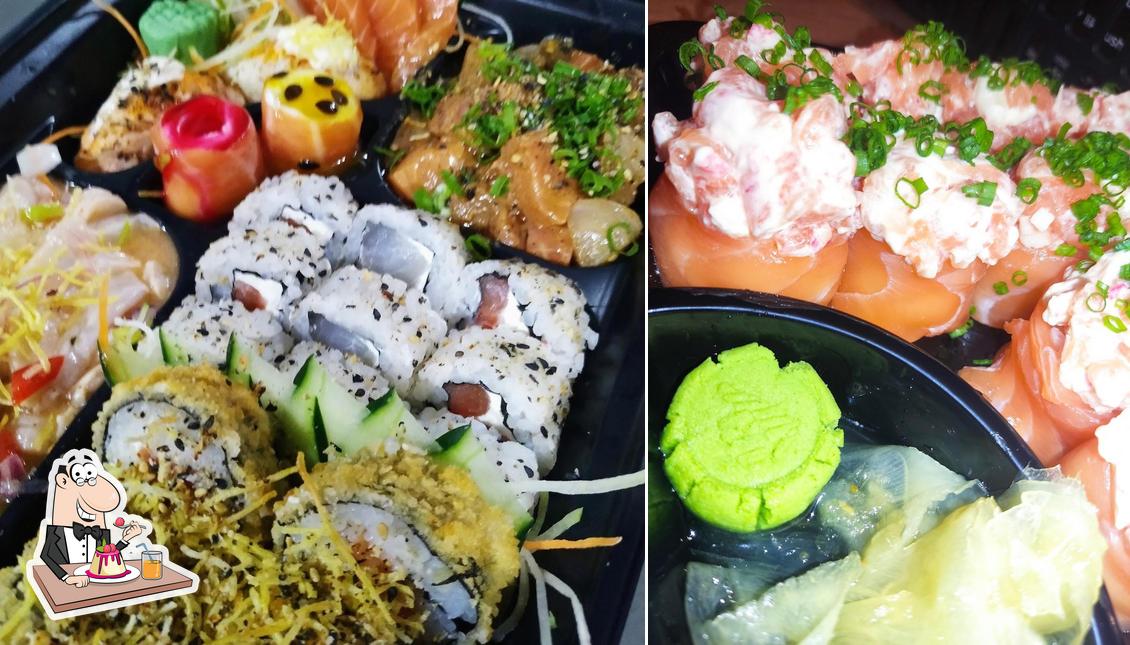 Like Sushi oferece uma escolha de sobremesas