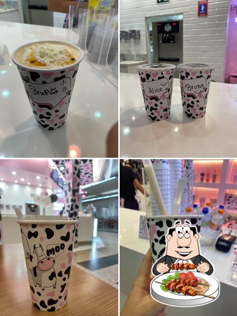 Comida em Milky Moo Milkshakes