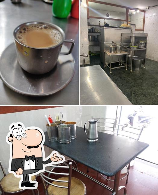 Ram's tiffin center is distinguished by interior and beverage