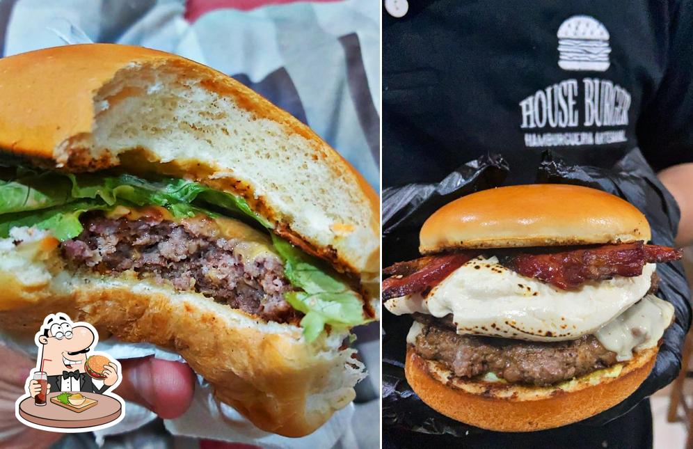 Delicie-se com um hambúrguer no House Burger