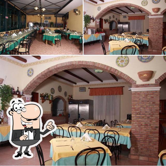 Gli interni di Grotta Del Monaco