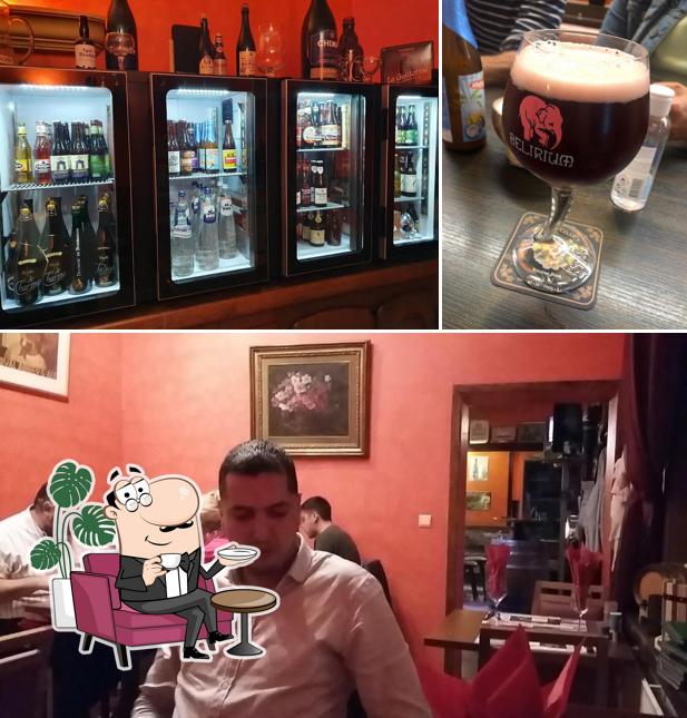 La photo de la intérieur et bière de La Ruchette’s