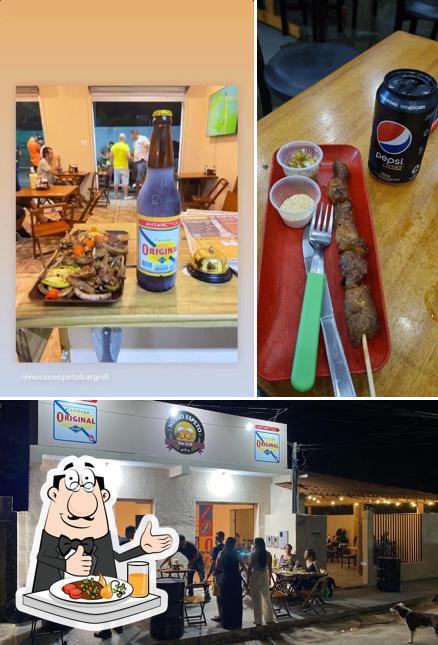 A imagem do Nosso Espeto - Bar Grill’s comida e interior