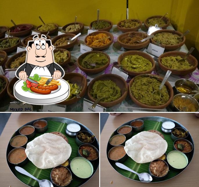 Food at Bhimas Desi Vegan