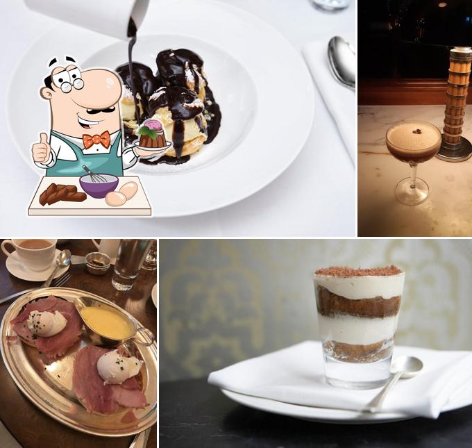 Cecconi's City of London offers a variety of sweet dishes