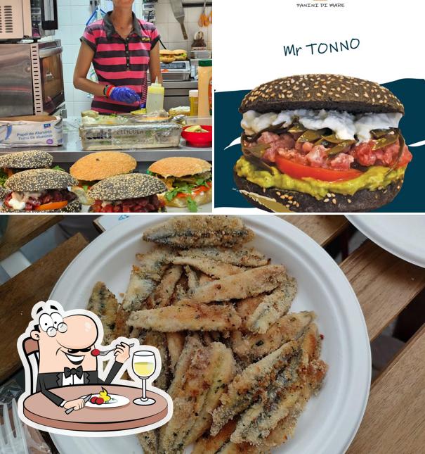 Cibo al La pescheria da Giò. Panini di mare