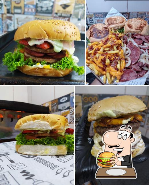 Consiga um hambúrguer no Miague burger