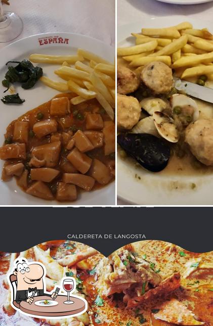 Comida en Restaurante España