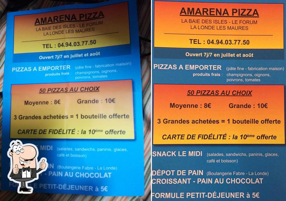 Photo de Pizza Amarena