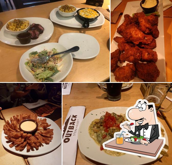 Comida em Outback Steakhouse