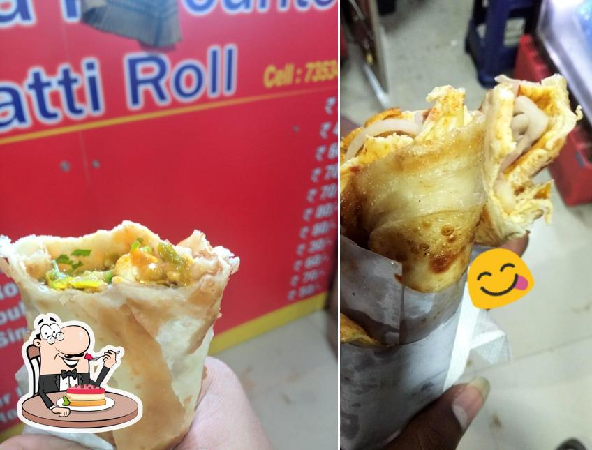 Kolkatta Kathi Roll offers a number of sweet dishes