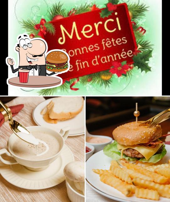 Hamburger à Le Bistro