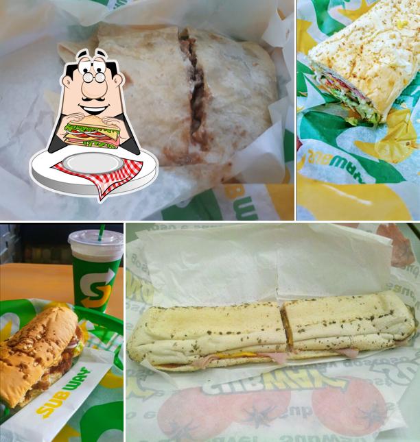 Peça um sanduíche no Subway